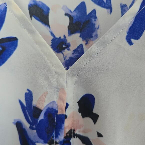 Torrid Floral Babydoll Georgette Flutter Sleeve Blouse Peplum Plus Size 3x - Picture 5 of 15